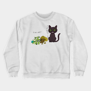 Artist cat Crewneck Sweatshirt